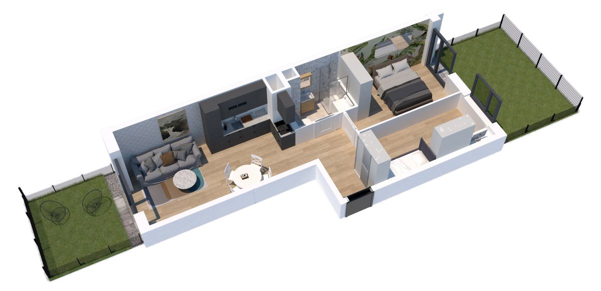 Sprzedam trzypokojowe mieszkanie z ogródkiem. Poznań - zdjęcie 1