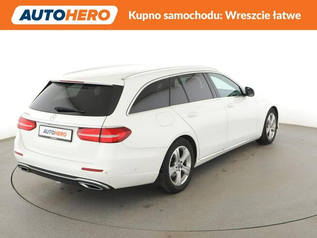 Mercedes E 220 led automat skóra navi kamera el fotele auto klima Warszawa - zdjęcie 7