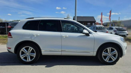 Volkswagen Touareg 4x4 ledy automat bixenon R-LINE  biała perła Lębork - zdjęcie 4