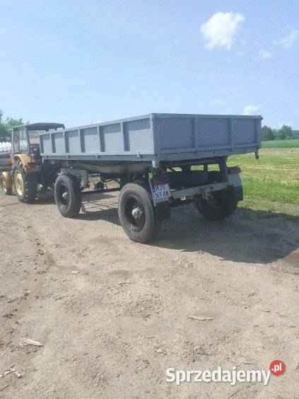 PRZYCZEPA WYWROTKA D-47 po remoncie nowe blachy Jasło - zdjęcie 1