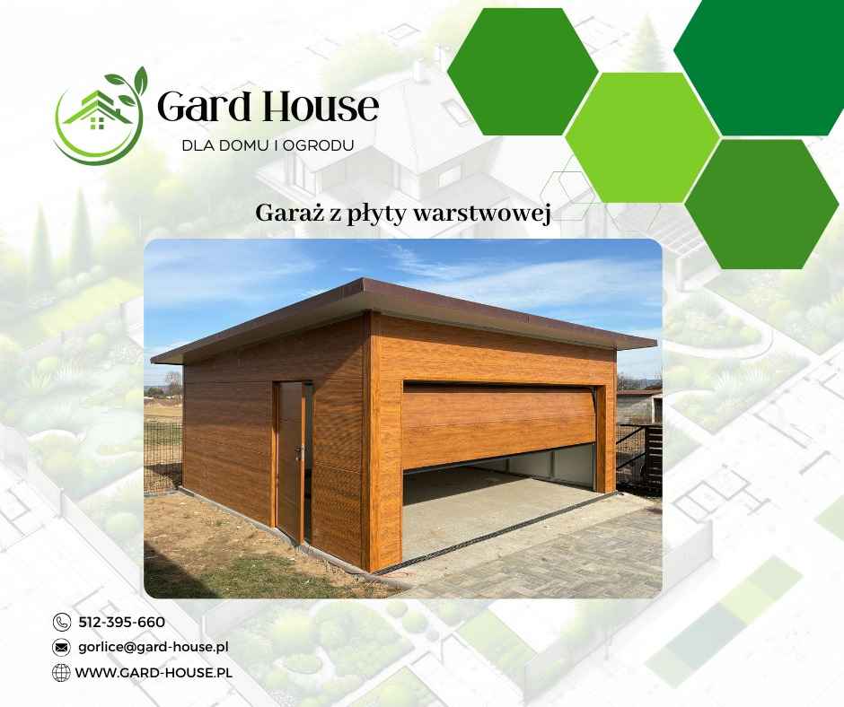 Garaże z płyty warstwowej na wymiar dostępne w Gard House! Gorlice - zdjęcie 1
