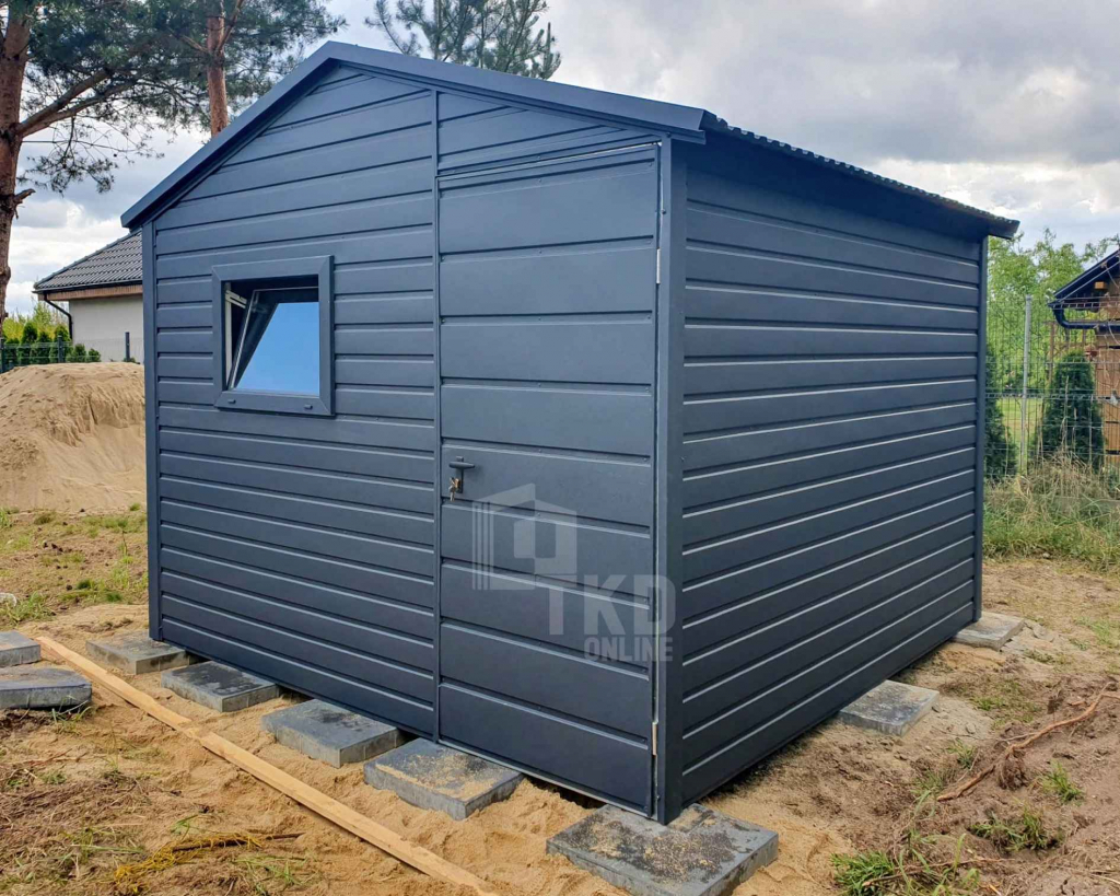 Schowek - Domek Ogrodowy 3x3m Okno Pcv- Drzwi - Dach Dwuspadowy TKD228 Chodzież - zdjęcie 4