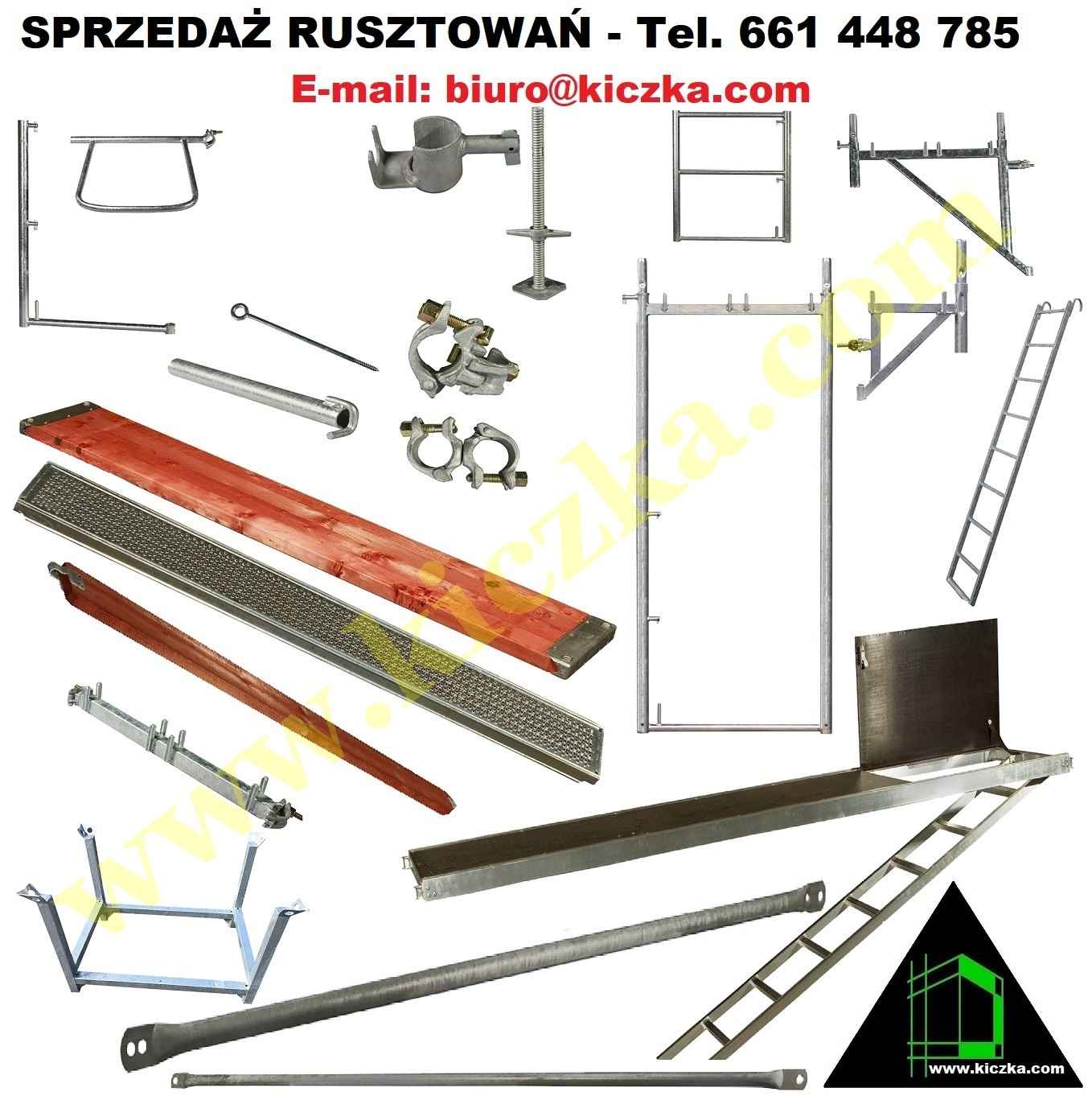 NOWE RUSZTOWANIA Podest Stalowy Metalowy 2,5m pow.8,5m x 35m Ursus - zdjęcie 2