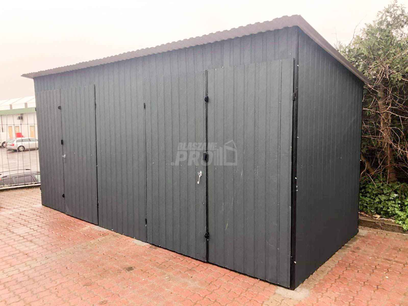 Domek odrodowy 5x2 2x brama dwuskrzydłowa Dach spad w tył  GP187 Kalwaria Zebrzydowska - zdjęcie 4