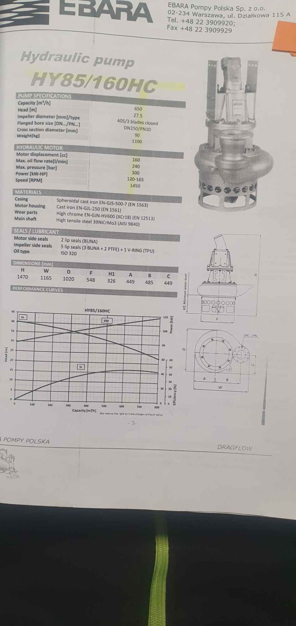 Refuler Dragflow Pogłębiarka Amfibia Kopalnia Wydobycie Kruszywa Stargard - zdjęcie 6