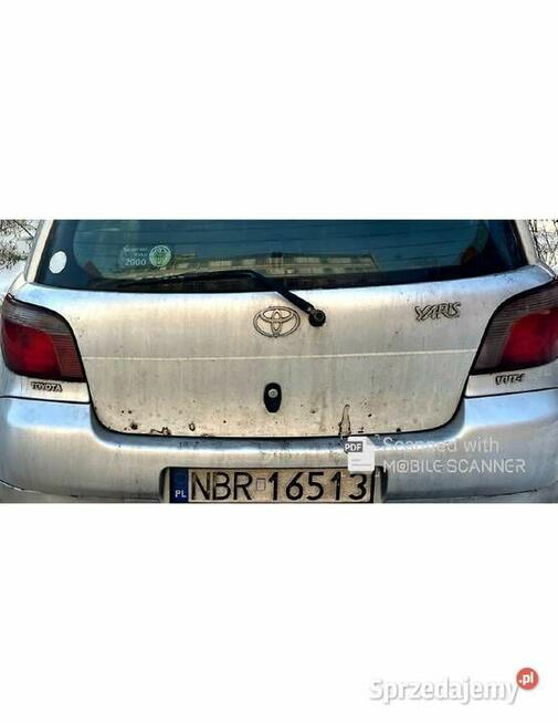 Syndyk sprzeda prawo własności samochodu marki Toyota Yaris Gdańsk - zdjęcie 2