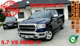 Dodge RAM 1500 Hemi BigHorn! 5.7 V8! Niski Przebieg! Gwarancja!