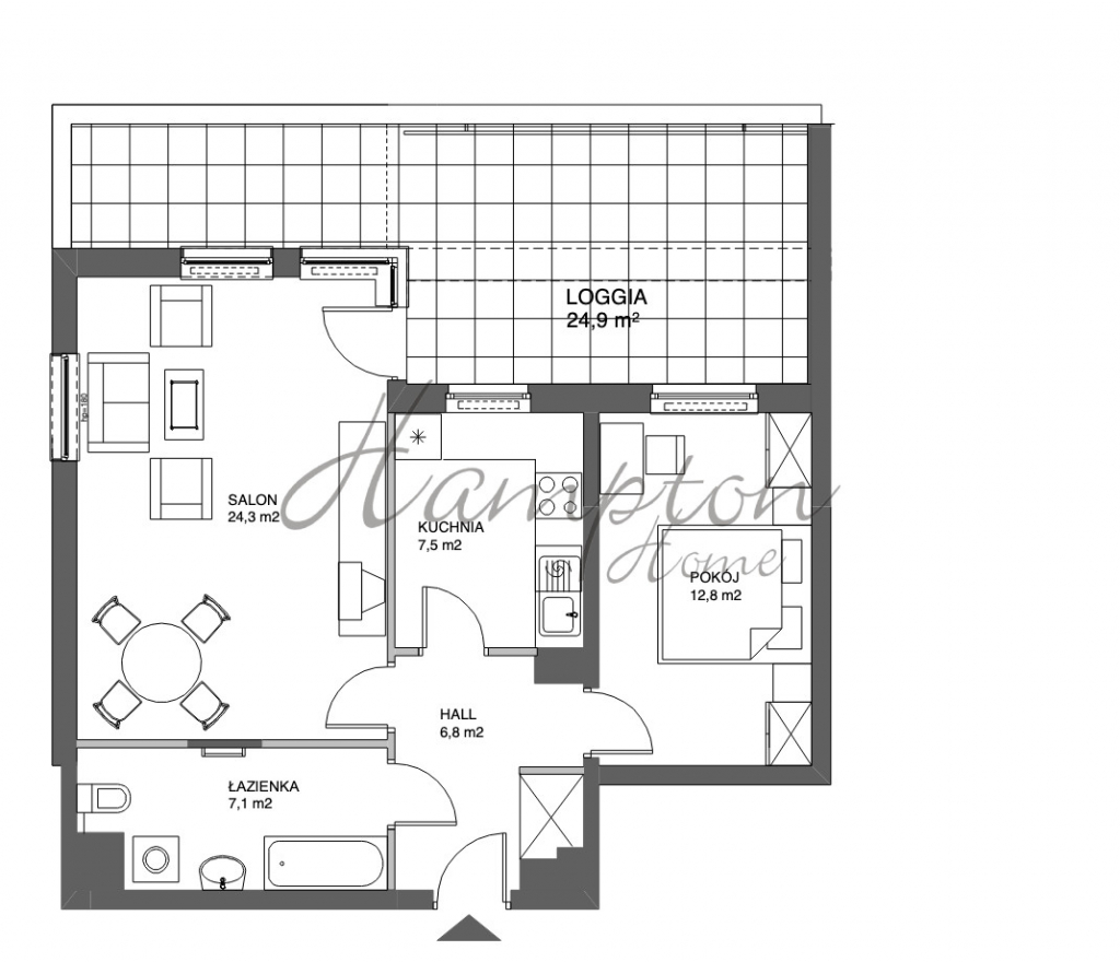 Mieszkanie na sprzedaż na Marinie Mokotów parter Mokotów - zdjęcie 4