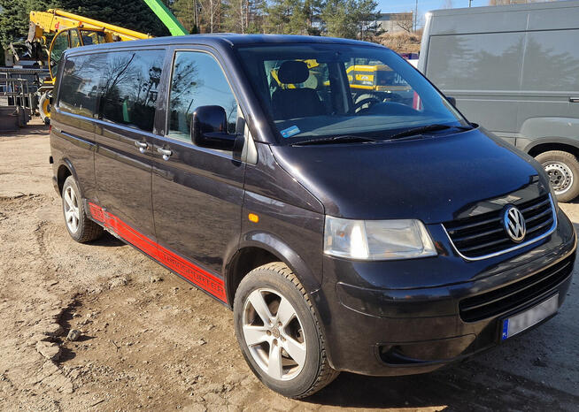 Volkswagen Transporter T5 1.9 TDI Long Brygadówka 5 osobowa Borkowo - zdjęcie 1