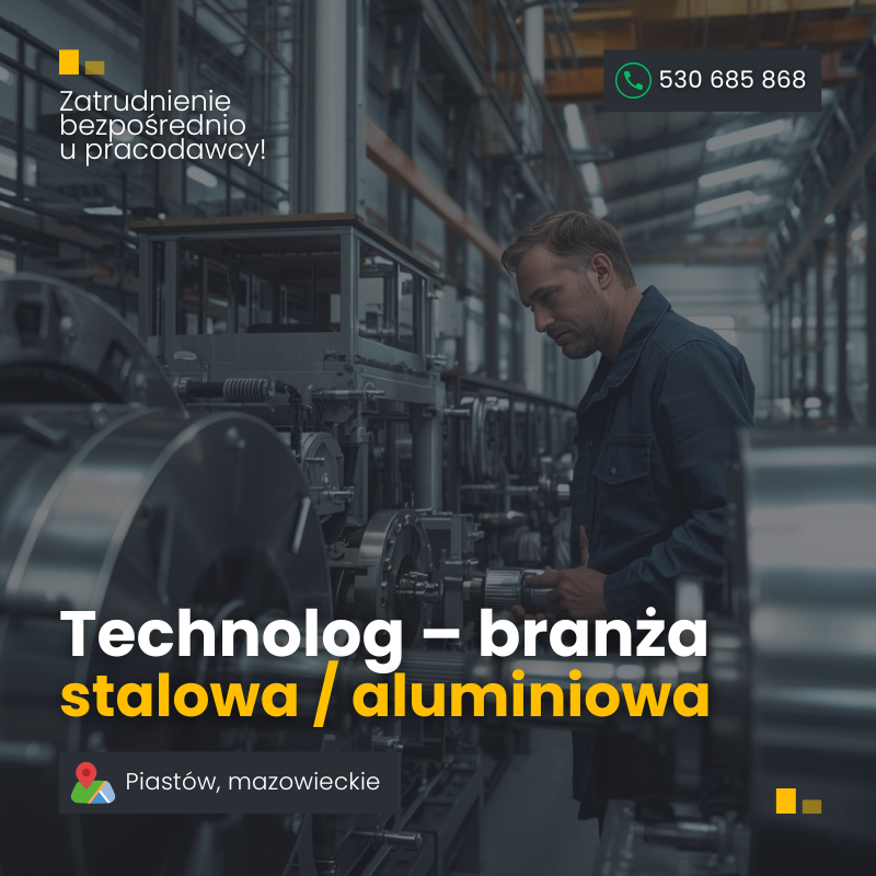 Technolog (m/k) Piastów - zdjęcie 1