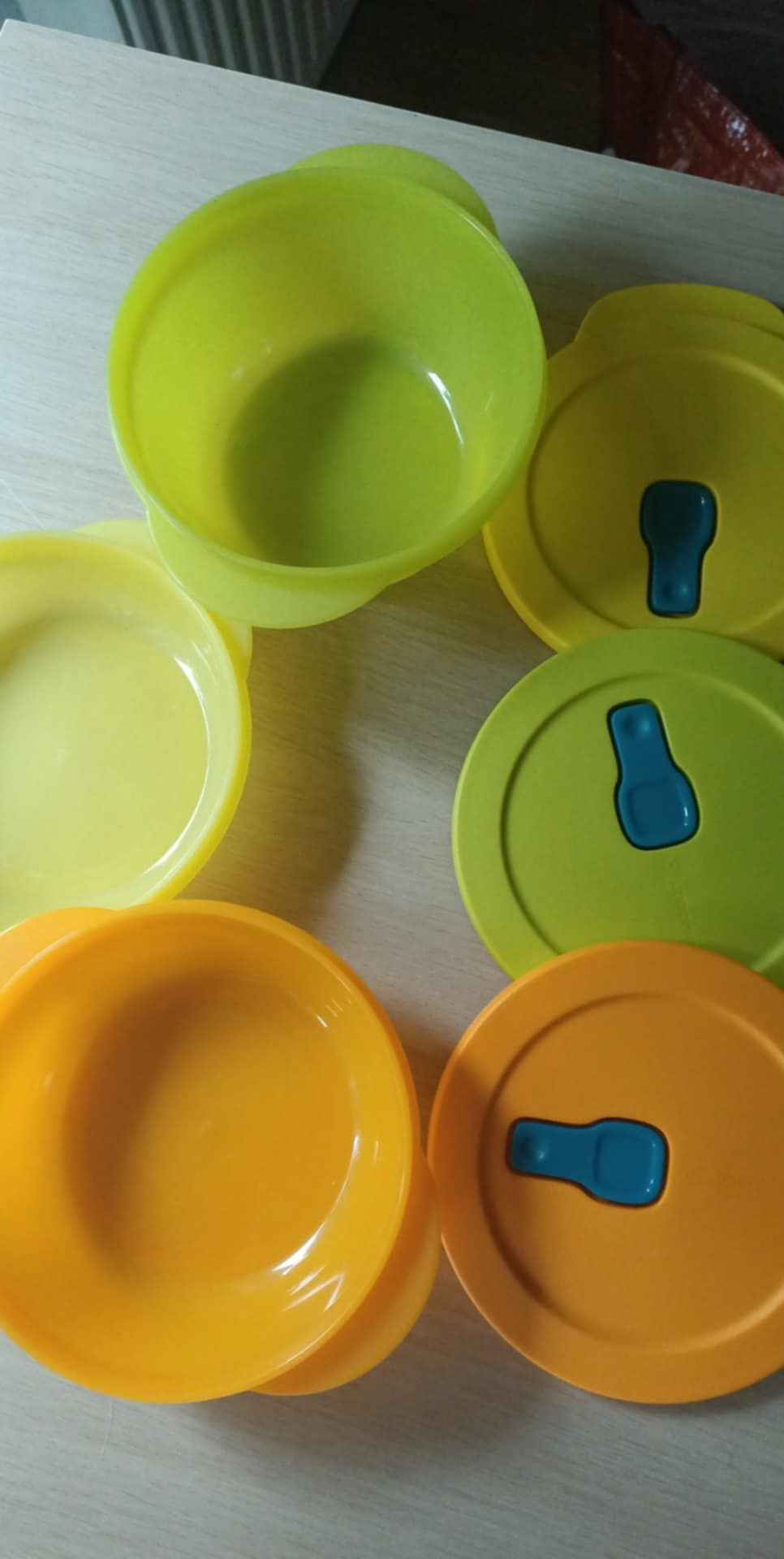 NOWE 3szt Tupperware Zestaw Mini Cristallo pojemniki do mikrofalówki Śródmieście - zdjęcie 2