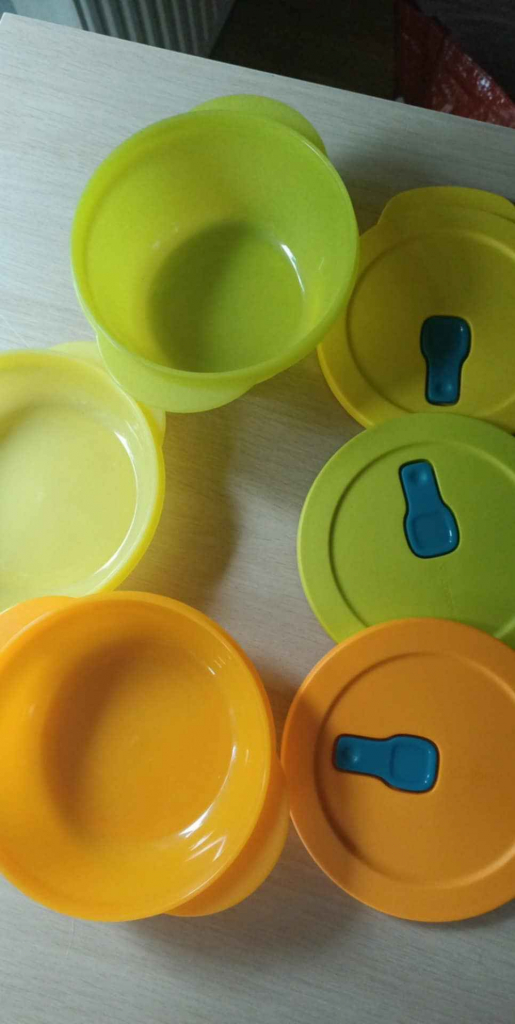 NOWE 3szt Tupperware Zestaw Mini Cristallo pojemniki do mikrofalówki Śródmieście - zdjęcie 2