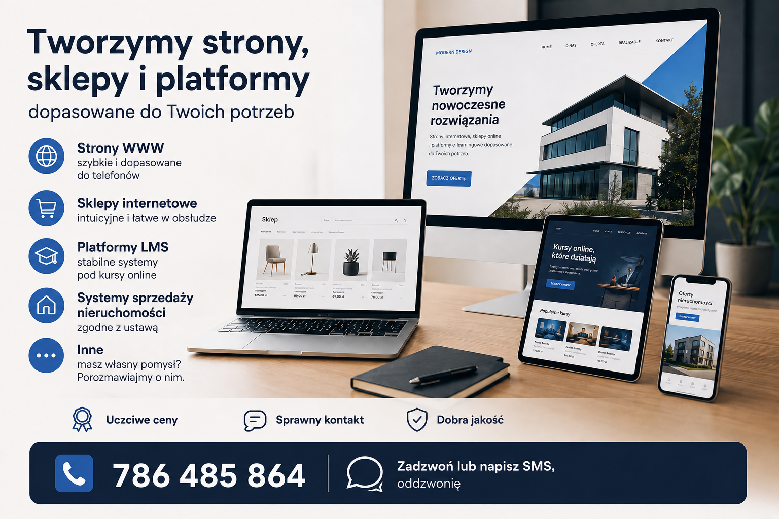 Tworzenie stron, sklepów , platform internetowych Podgórze - zdjęcie 1