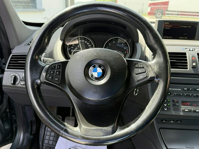 BMW X3 3,0i 231KM xDrive/Skóry/Panorama/Szyberdach/Tempomat/Alu/Serwis Węgrów - zdjęcie 6