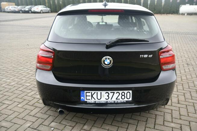 BMW 116 1,6D DUDKI11 Navi,Skóry,Klimatr.Parktronic.kredyt. GWARANCJA Kutno - zdjęcie 10