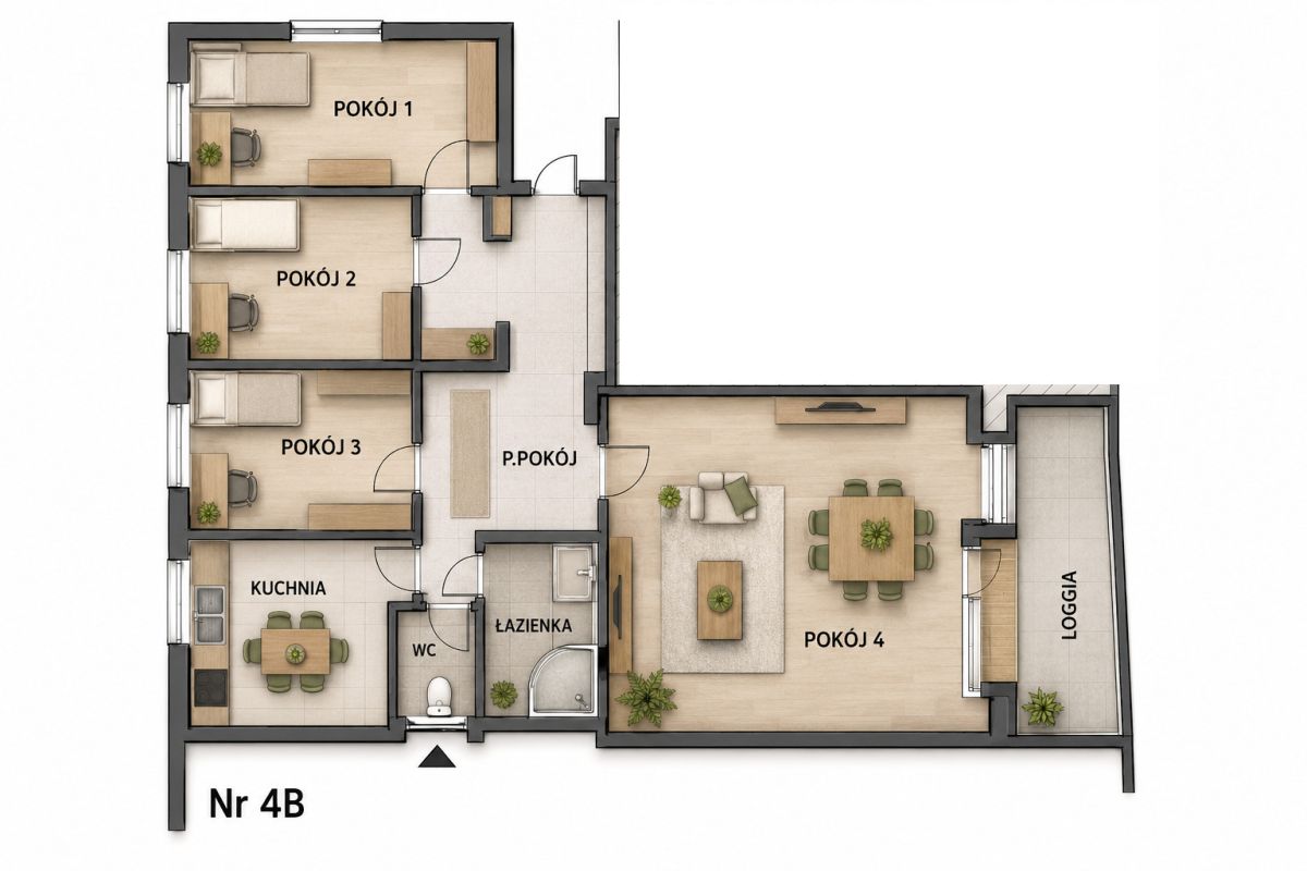 Lokalizacja top! 4 pokoje i więcej. Do aranżacji Gdańsk - zdjęcie 12