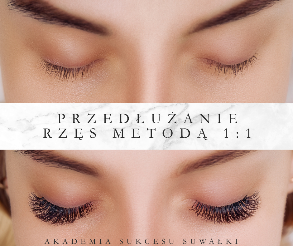 KURS PERMANENTNE PRZEDŁUŻANIE RZĘS METODĄ 1:1- TRWAJĄ ZAPISY! Suwałki - zdjęcie 1