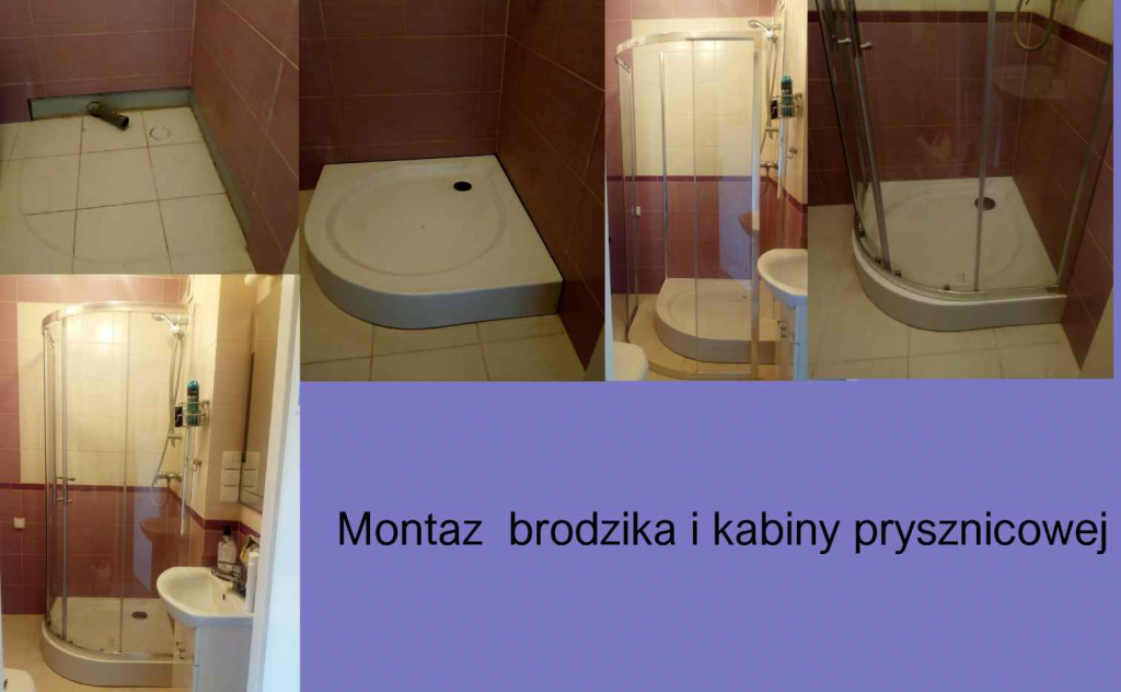 Monter brodzik,kabina prysznicowa. Żoliborz - zdjęcie 11
