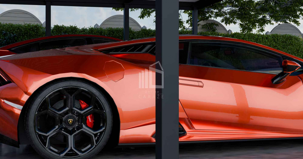 CarPort PREMIUM - wiata samochodowa 7x5 - antracyt ID1027 Częstochowa - zdjęcie 5