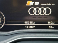 Audi S5 2018, 3.0L, 4x4, uszkodzone podwozie Słubice - zdjęcie 9