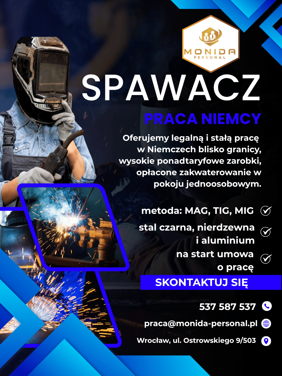 Praca dla spawacza Niemcy Fabryczna - zdjęcie 1