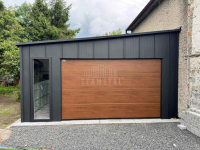 Garaż Blaszany 5x5,5 m brama 2 okna drzwi blacha na rąbek rynny TS1164 Bartoszyce - zdjęcie 5