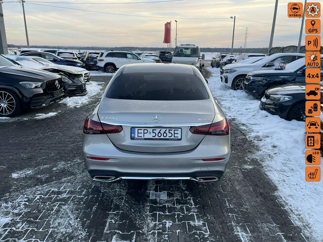 Mercedes E 220 EU AMG Line Diesel mHEV 4Matic Kamera Skóra Pamięć Gliwice - zdjęcie 1