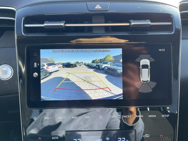 Hyundai Tucson Salon Polska Podgrzewanie Virtual cockit  150KM Gliwice - zdjęcie 9