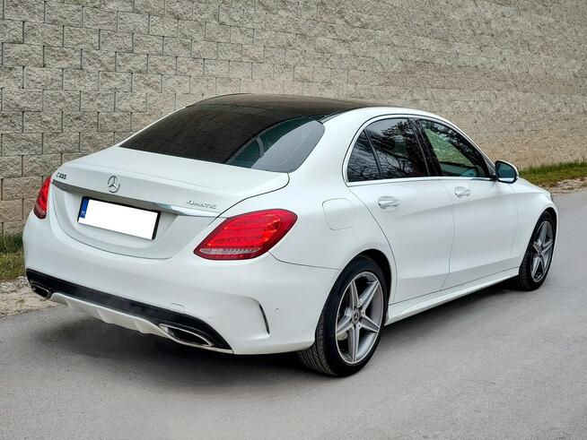 Mercedes C 300 4MATIC AMG Line Panorama Burmester Kamera 360° Łódź - zdjęcie 6