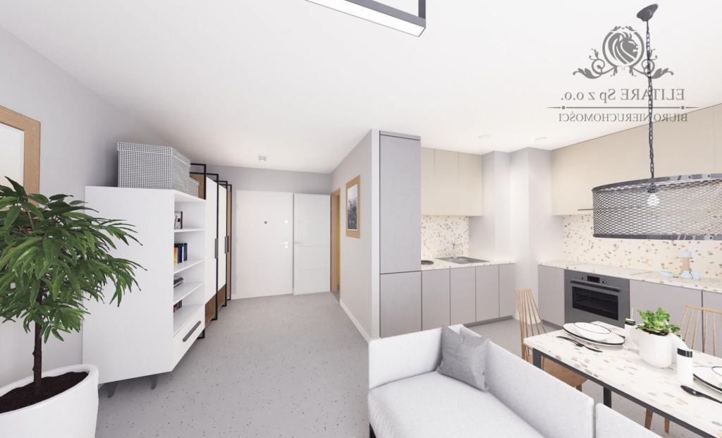 GOTOWE/Mieszkanie 1pok, 30,82m2 z balkonem /Wrocław Szczepin Wrocław - zdjęcie 5