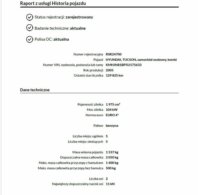 Sprzedam Hyundaia Tucsona 2005r Rzeszów - zdjęcie 2
