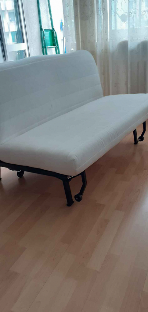 Sprzedam rozkladana lezanke typu Ikea:1,4m×2,0m,z pokrowcem (szary) Podgórze - zdjęcie 3