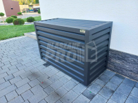 Osłona klimatyzatora - pompy ciepła 100x40x90 cm antracyt GP307 Radom - zdjęcie 6