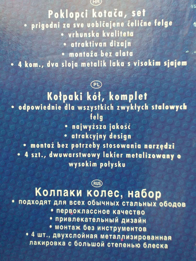 Kołpaki kół Szczecin - zdjęcie 4