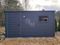 Schowek - domek ogrodowy 3,5x2,5m - Drzwi okno dach spad w tył TKD252 Sieradz - zdjęcie 4