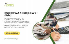 Księgowa (K/M) z orzeczeniem o niepełnosprawności  zdalnie cała Polska Bemowo - zdjęcie 2