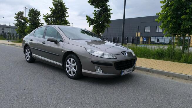 Peugeot 407 1.6 HDi 2006r Klimatyzacja Elektryka Ekonomiczny Pabianice - zdjęcie 3