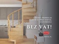 Luty bez VAT w Rintal – Twoje wymarzone schody o 8% taniej!