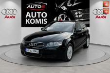 Audi A3 8P 1.6 MPI 101KM Czarna Niski Przebieg Klimatronik Opłacona