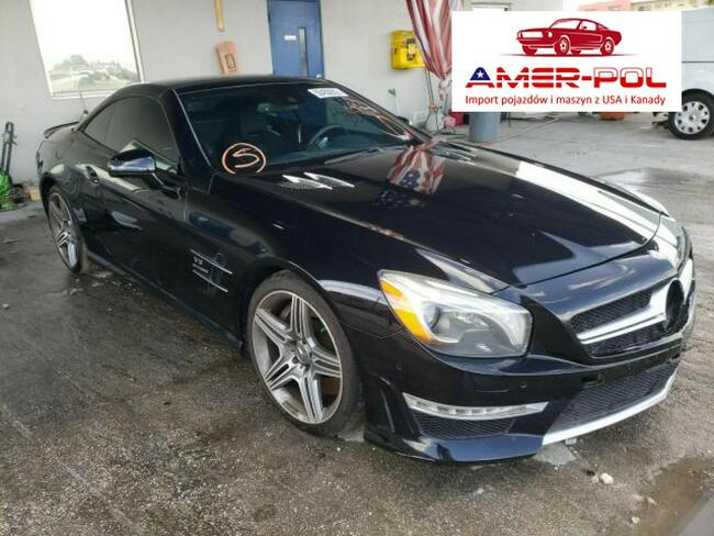 Mercedes SL 63 AMG 2013, 5.5L, od ubezpieczalni Sulejówek - zdjęcie 1