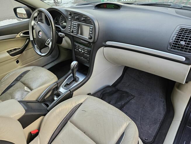 Saab 9-3 2.8 V6 275 KM automat + LPG Hirsch Performance Warszawa - zdjęcie 9