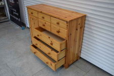 komoda z drewna sosnowego - super stan Olsztyn - zdjęcie 6