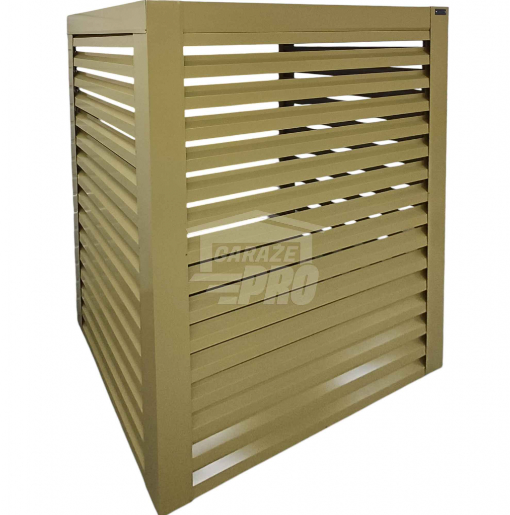 Osłona pompy ciepła 90x40x140 cm żółty Zabudowa GP502 Gdańsk - zdjęcie 1