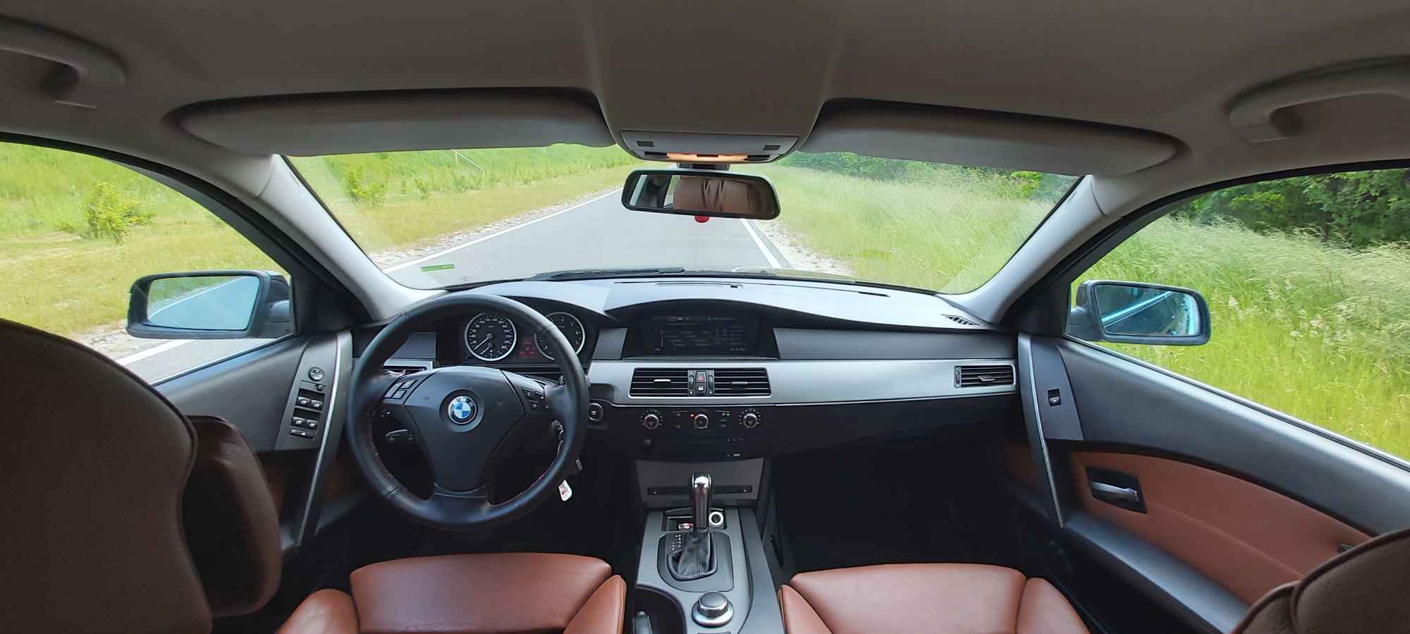 BMW 5 E61 525i 218KM 2006r NAVI AUTOMAT zarejestrowany Skarżysko-Kamienna - zdjęcie 7