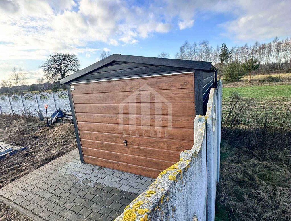 Garaż blaszany 3x4m - brama uchylna - drzwi - okno - rynny SO112 Malbork - zdjęcie 5