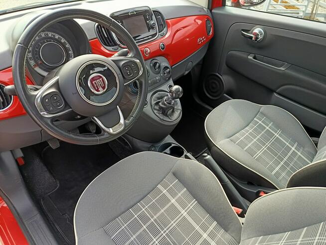Fiat 500 Lounge  1.2 69KM, serwisowany, panorama, VAT23% Nowy Sącz - zdjęcie 12