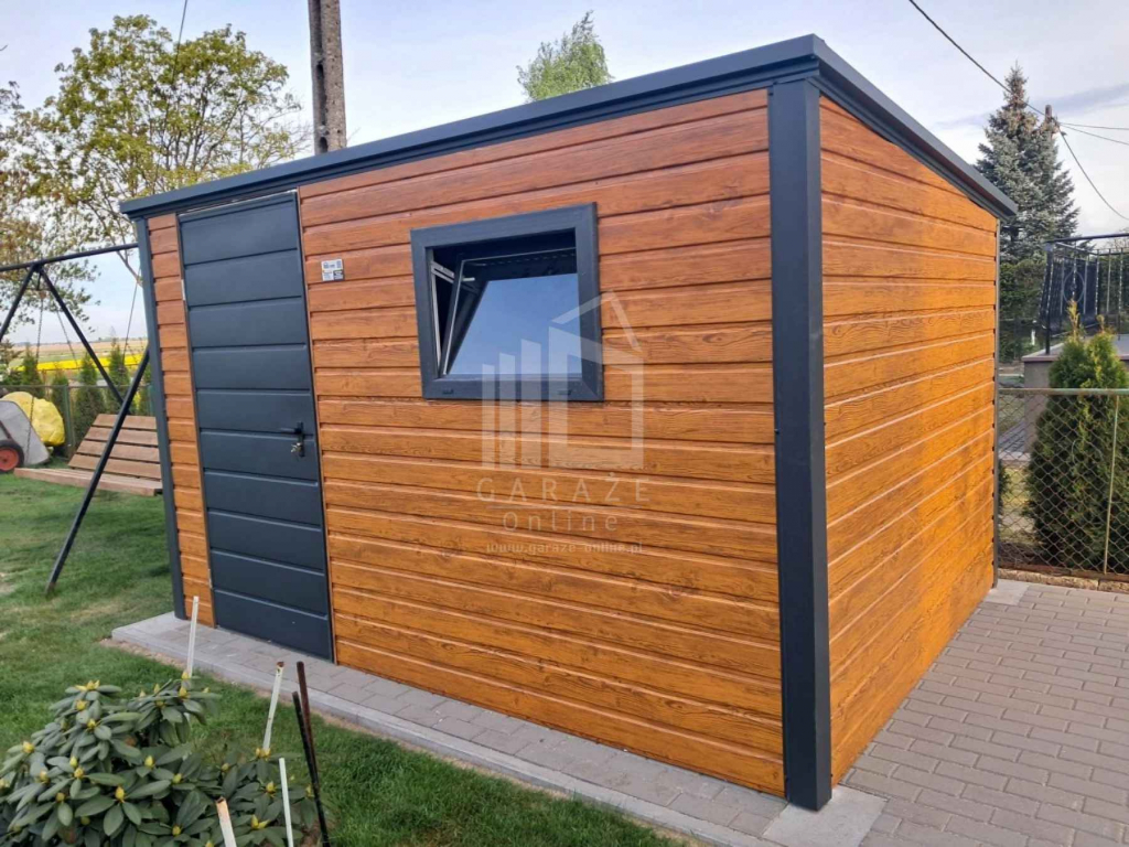 Schowek - domek ogrodowy 3x2m drzwi okno drewnopodobny dach  ID999 Krynica-Zdrój - zdjęcie 3