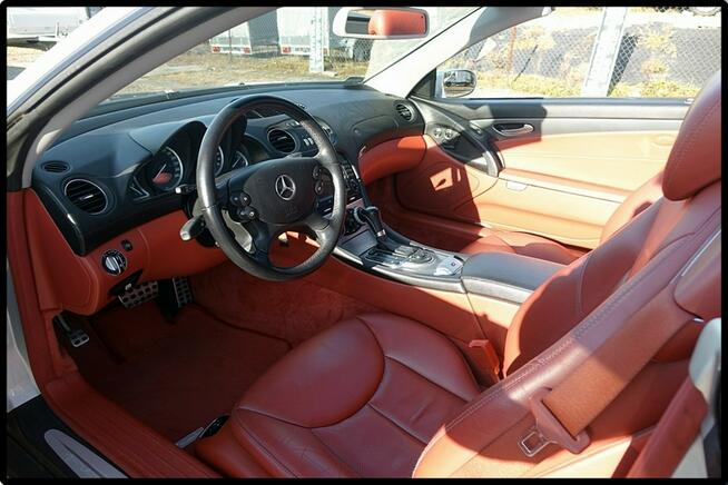 Mercedes SL 500 2.7 6V 245KM* cabrio*szklany dach*Skóra*biXenon Nowy Sącz - zdjęcie 6