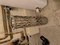 lampion wiklina szary Kiełpino - zdjęcie 2