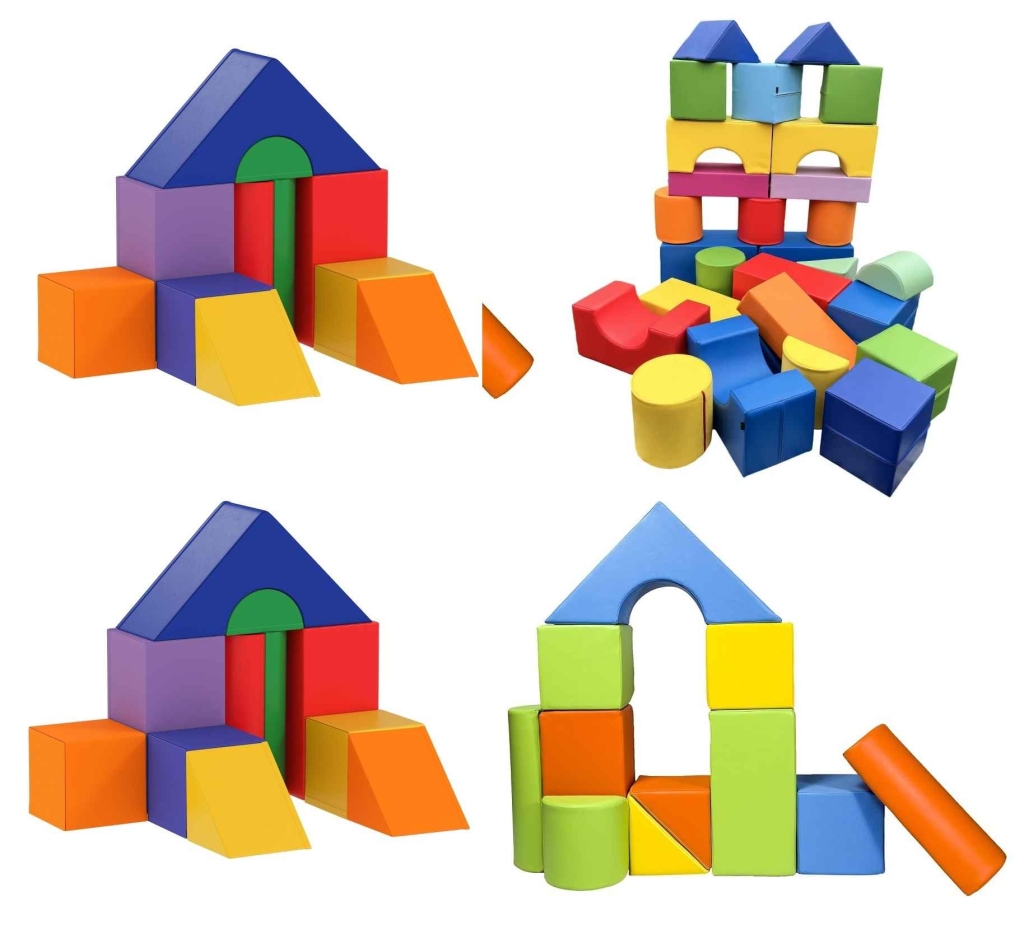 Klocki piankowa - Mega Blocks - kolorowe. Świdnica - zdjęcie 4